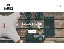 Tablet Screenshot of gadgetsandgidgets.com